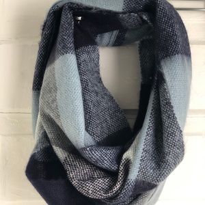 LOFT Navy Infinity Scarf